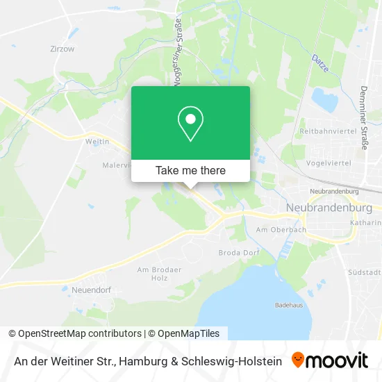 Карта An der Weitiner Str.