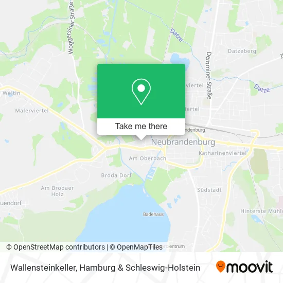 Карта Wallensteinkeller