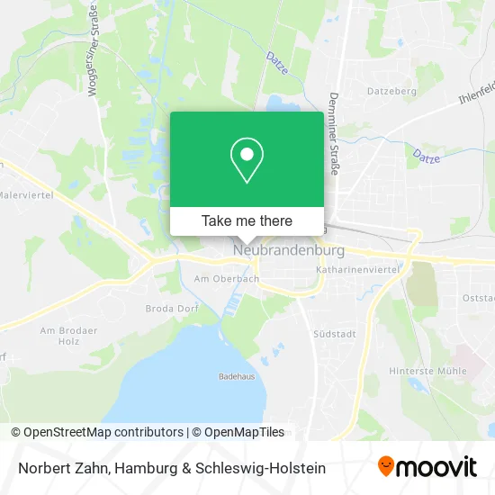 Карта Norbert Zahn