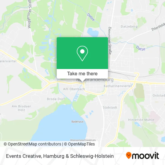 Карта Events Creative