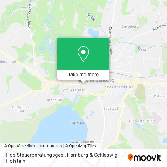 Hos Steuerberatungsges. map