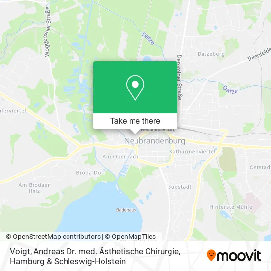 Карта Voigt, Andreas Dr. med. Ästhetische Chirurgie