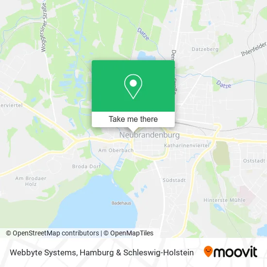 Webbyte Systems map