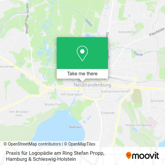 Карта Praxis für Logopädie am Ring Stefan Propp