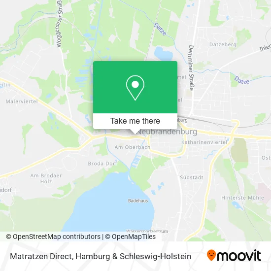 Карта Matratzen Direct