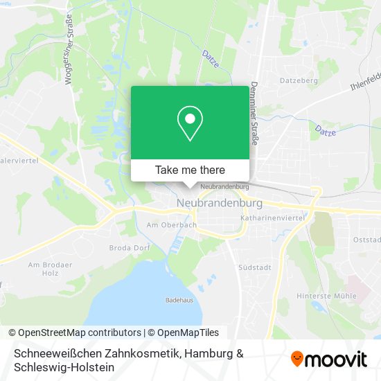Schneeweißchen Zahnkosmetik map
