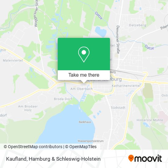 Kaufland map