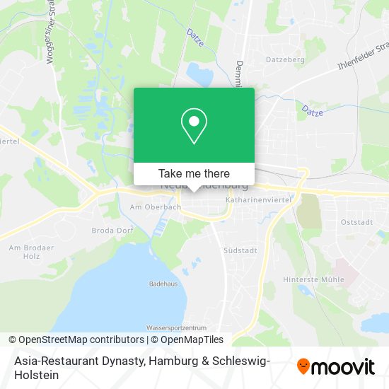 Asia-Restaurant Dynasty map