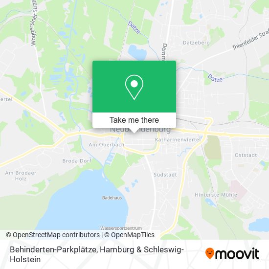 Behinderten-Parkplätze map