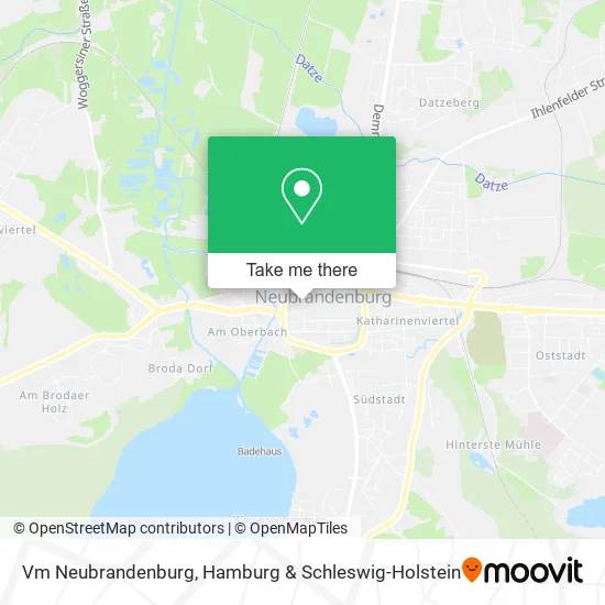 Карта Vm Neubrandenburg