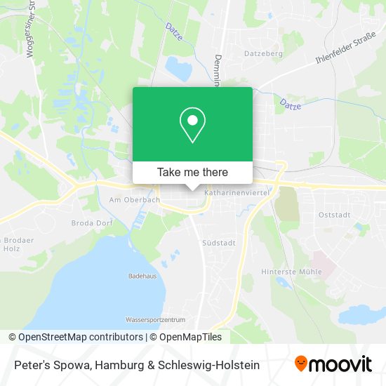 Peter's Spowa map