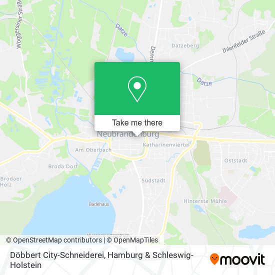 Döbbert City-Schneiderei map
