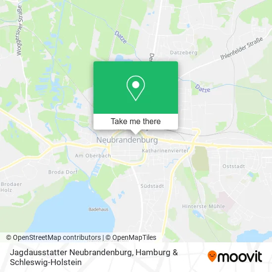 Карта Jagdausstatter Neubrandenburg