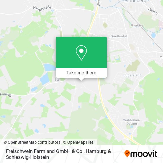 Freischwein Farmland GmbH & Co. map