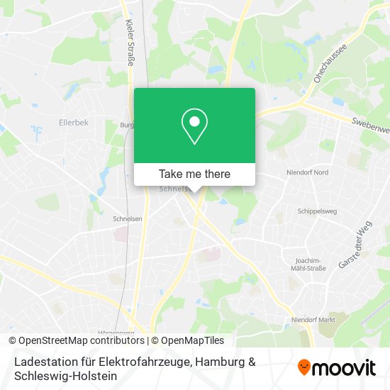 Ladestation für Elektrofahrzeuge map