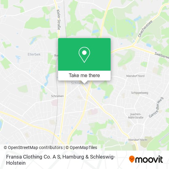 Fransa Clothing Co. A S map