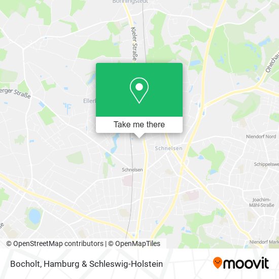 Bocholt map