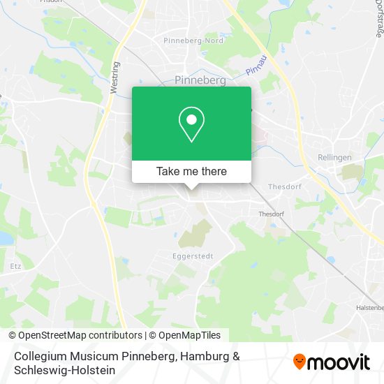 Collegium Musicum Pinneberg map