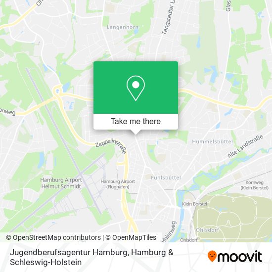 Jugendberufsagentur Hamburg map