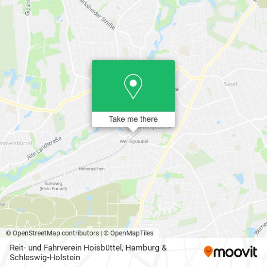 Reit- und Fahrverein Hoisbüttel map