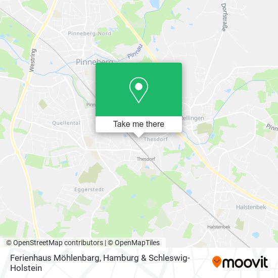 Ferienhaus Möhlenbarg map