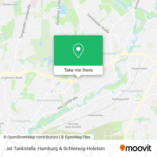 Jet Tankstelle map