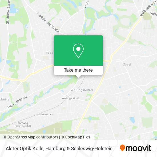 Карта Alster Optik Kölln