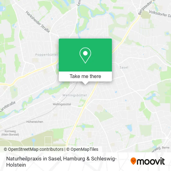 Naturheilpraxis in Sasel map