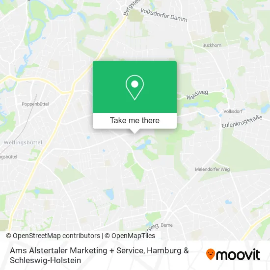 Карта Ams Alstertaler Marketing + Service