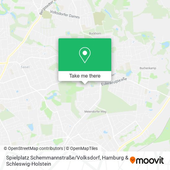 Карта Spielplatz Schemmannstraße / Volksdorf