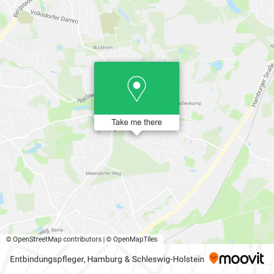 Карта Entbindungspfleger