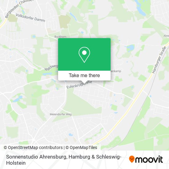 Sonnenstudio Ahrensburg map