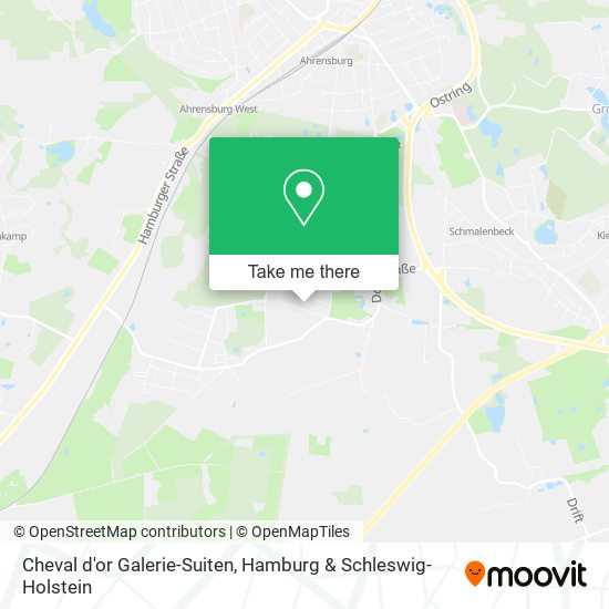 Cheval d'or Galerie-Suiten map