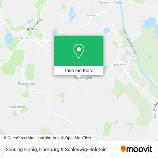 Карта Seusing Honig