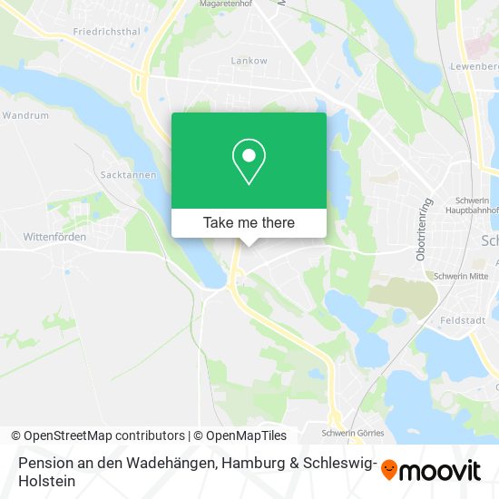 Pension an den Wadehängen map