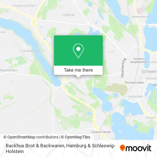 Карта Backhus Brot & Backwaren