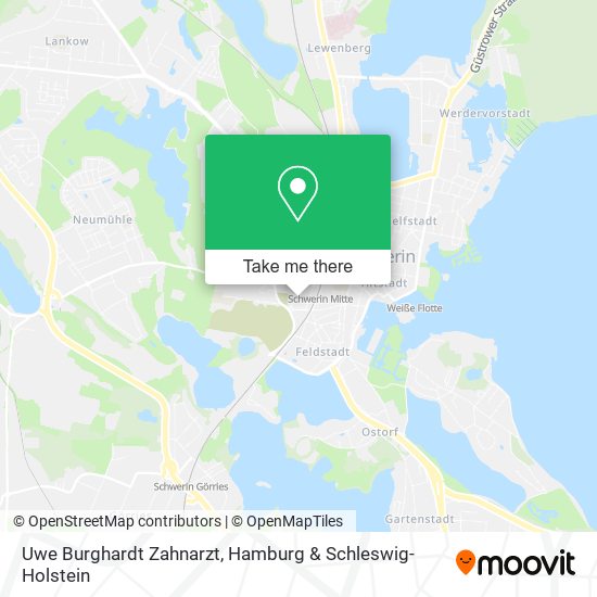 Uwe Burghardt Zahnarzt map