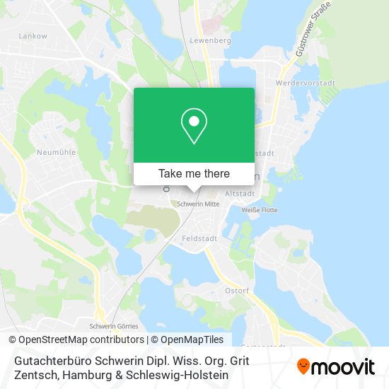 Gutachterbüro Schwerin Dipl. Wiss. Org. Grit Zentsch map