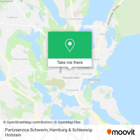 Partyservice Schwerin map