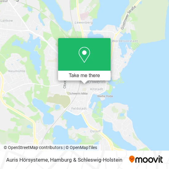 Карта Auris Hörsysteme