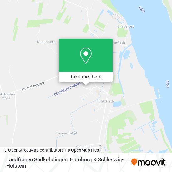 Landfrauen Südkehdingen map