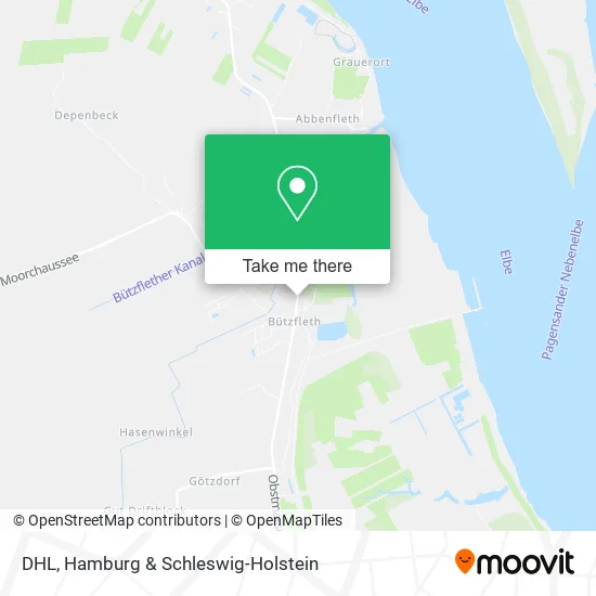 Карта DHL