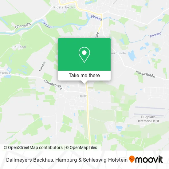 Карта Dallmeyers Backhus