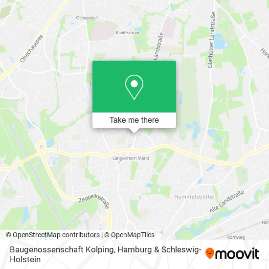 Карта Baugenossenschaft Kolping