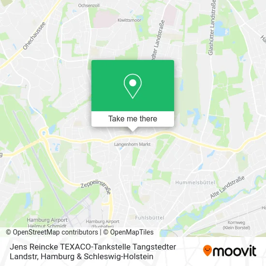 Jens Reincke TEXACO-Tankstelle Tangstedter Landstr map