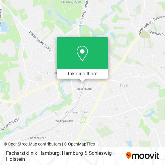 Facharztklinik Hamburg map