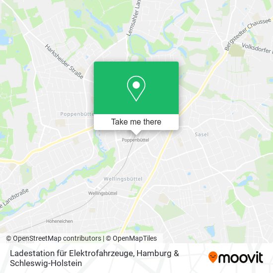 Ladestation für Elektrofahrzeuge map