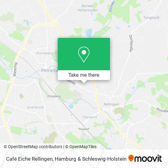 Café Eiche Rellingen map