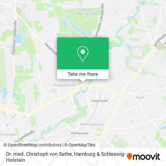 Dr. med. Christoph von Sethe map