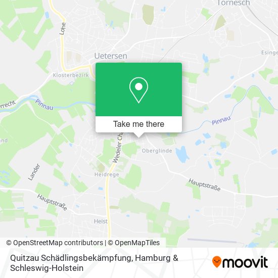 Quitzau Schädlingsbekämpfung map